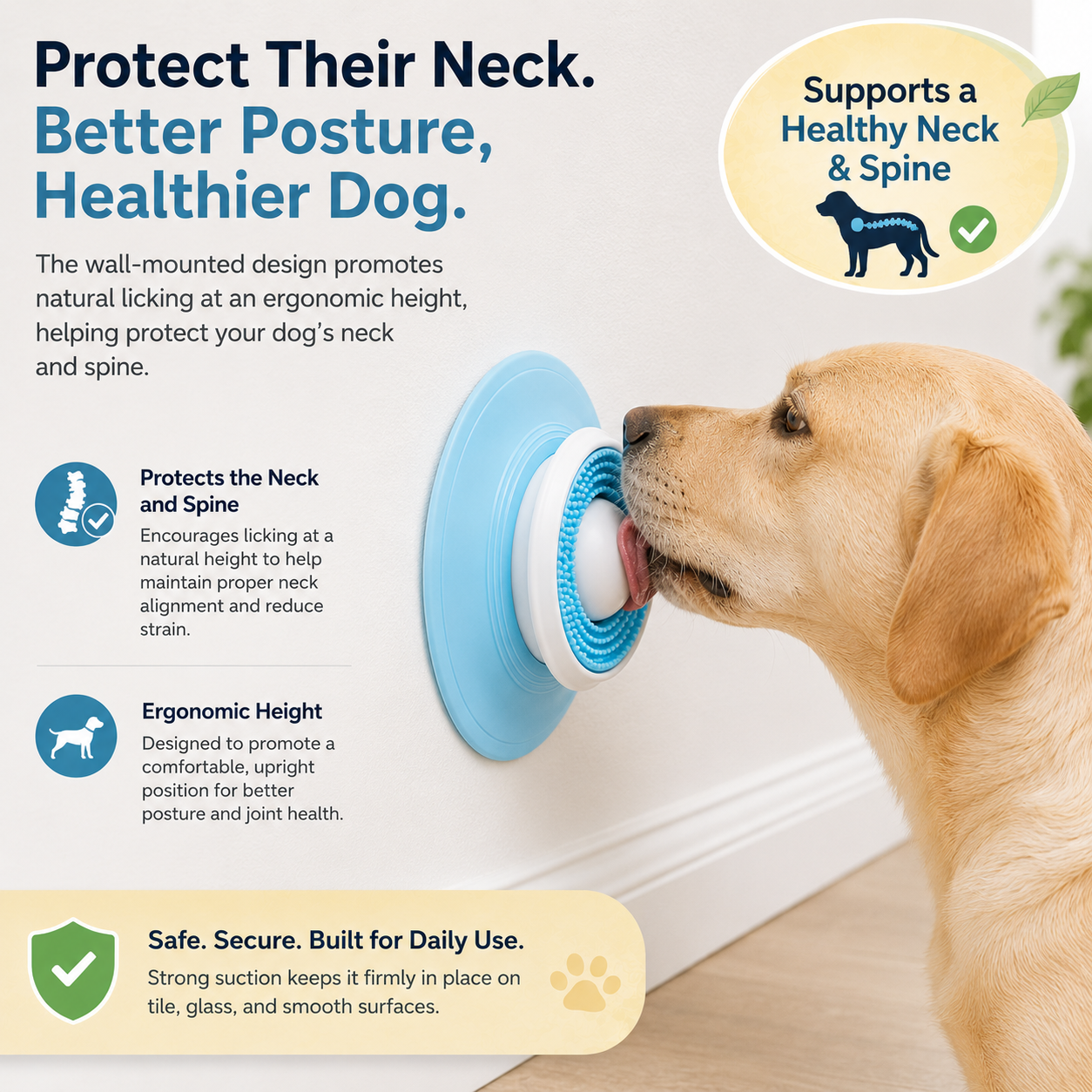 LamiBowl™ Wall Mount Enrichment Bowl