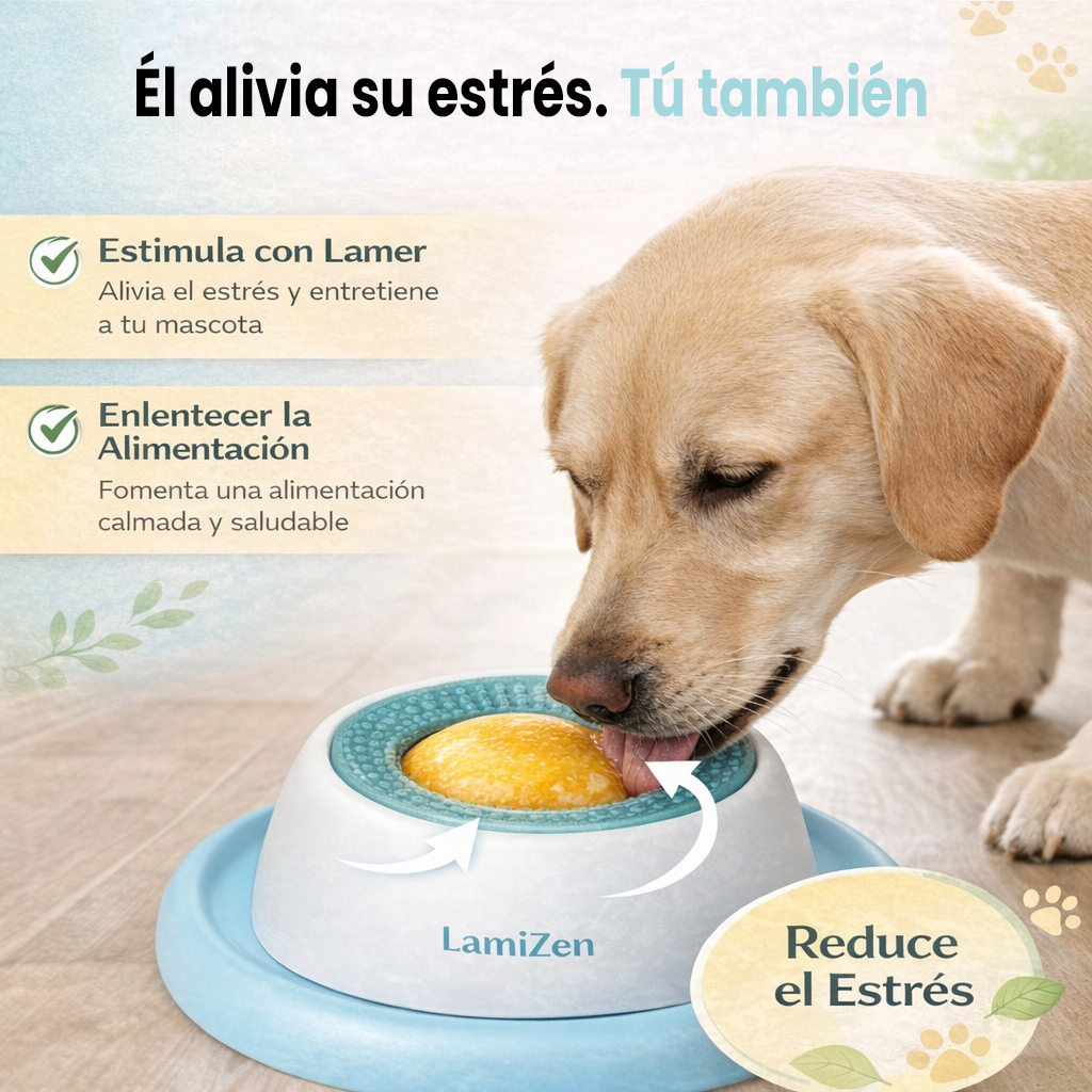 LamiZen™ - Bowl Antiestrés para Perros