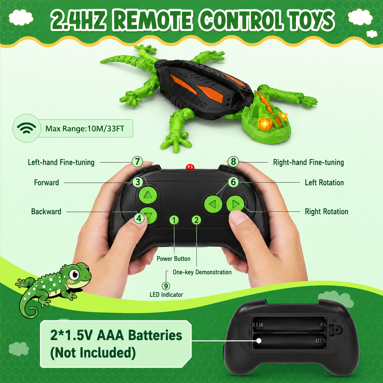 GeckoZen™ Interactive Dog Chase Toy